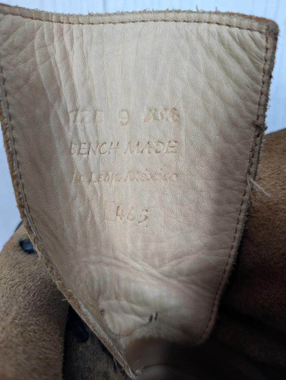 Bed Stu Leather Boots Women's Size 9 with Zipper Purposefully Distressed